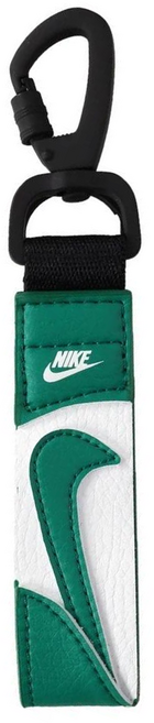 NIKE 耐吉 PREMIUM 鑰匙扣 N1011048311OS, 綠白, 1個