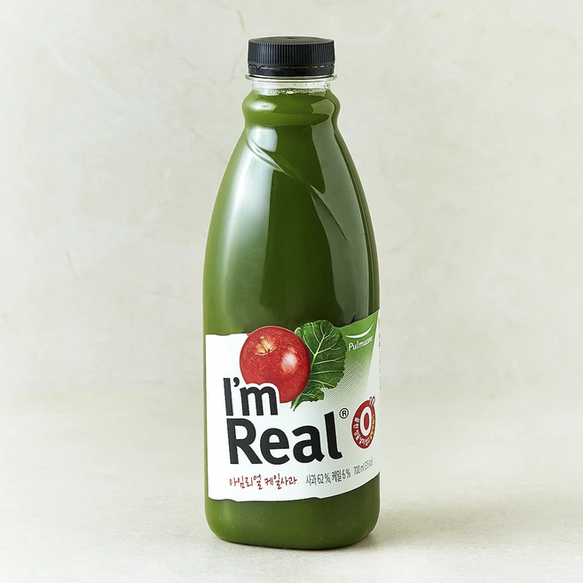 풀무원 아임리얼 케일 사과 주스, 700ml, 1개 - 쿠팡