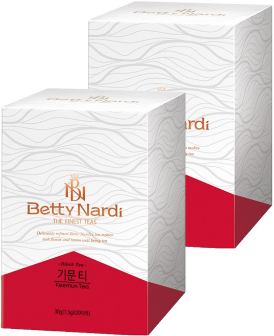 베티나르디 기문홍차, 1.5g, 20개입, 2개