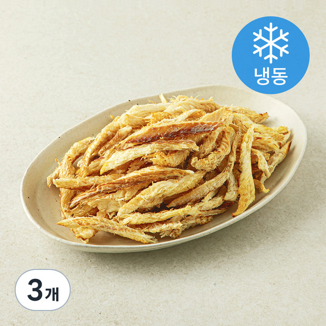 우물우물 자연건조 손질 황태채 (냉동), 3개, 200g