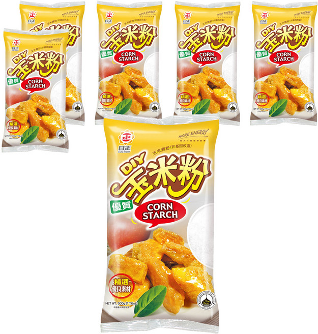 日正食品 玉米粉, 500g, 6包