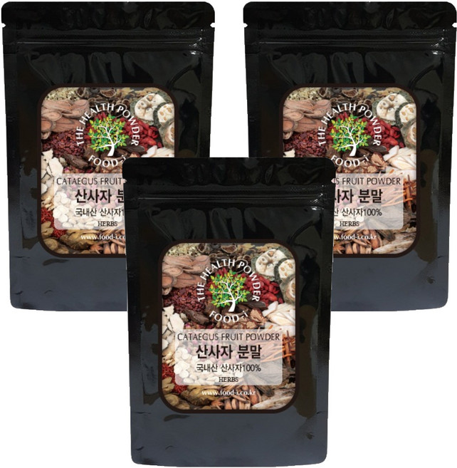 스쿨아이 국내산 산사자 분말, 200g, 3개