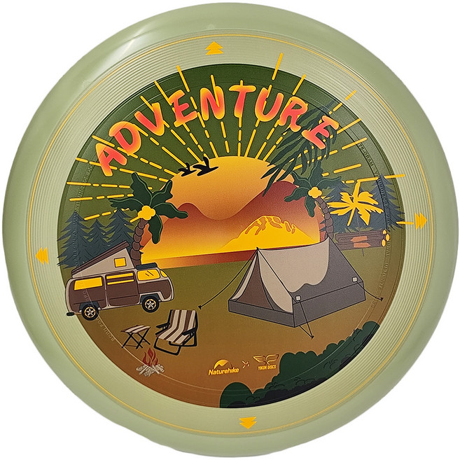 Naturehike 挪客 x 翼鯤 露營標準飛盤 175g, 山野冒險, 1個