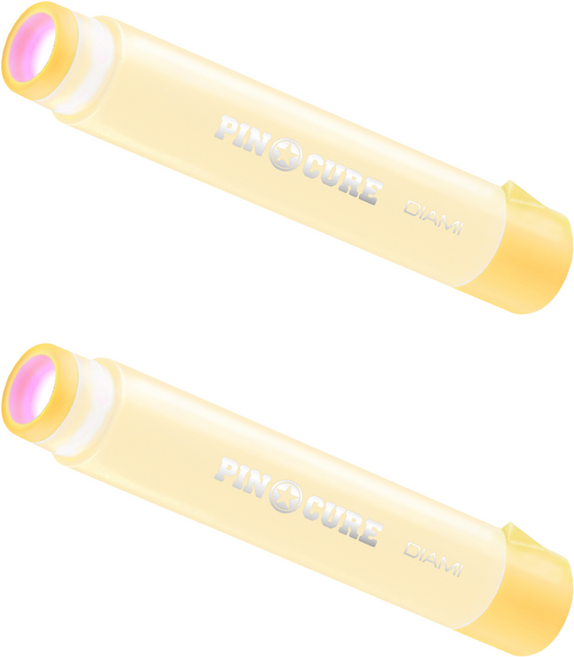 다이아미 핀큐어 젤네일 LED 램프, 혼합색상, 2개