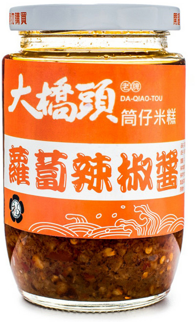 大橋頭 蘿蔔辣椒醬, 330g, 1罐