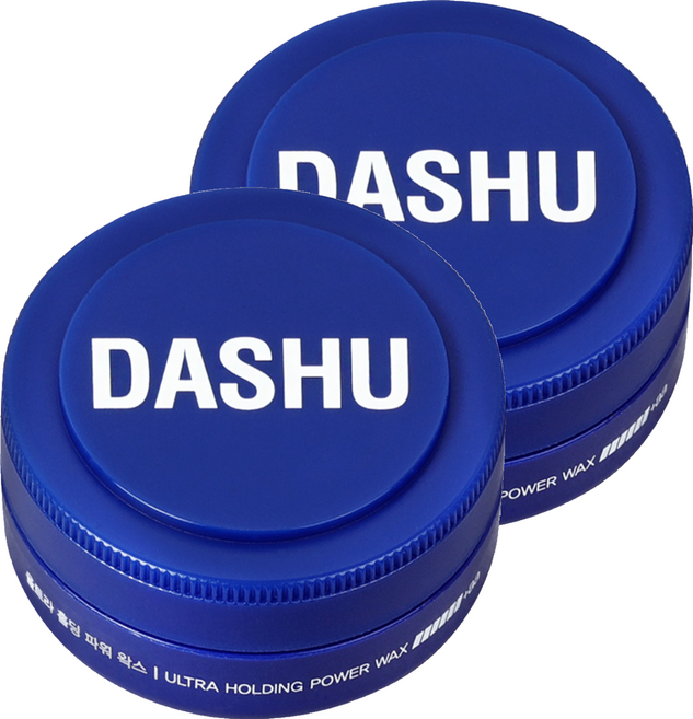 DASHU 男士超強定型持久造型髮蠟, 15ml, 2罐