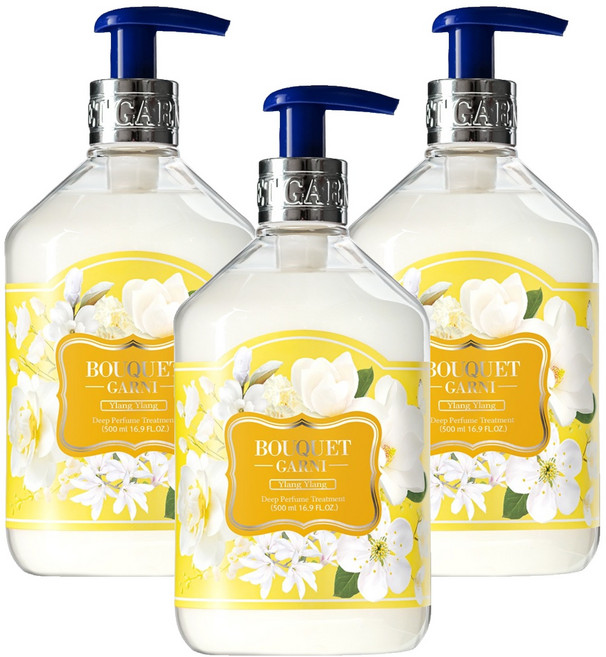 부케가르니 딥 퍼퓸 트리트먼트 일랑일랑, 500ml, 3개