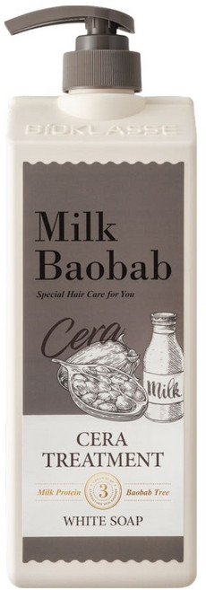 밀크바오밥 세라 트리트먼트 화이트솝, 1.2L, 1개