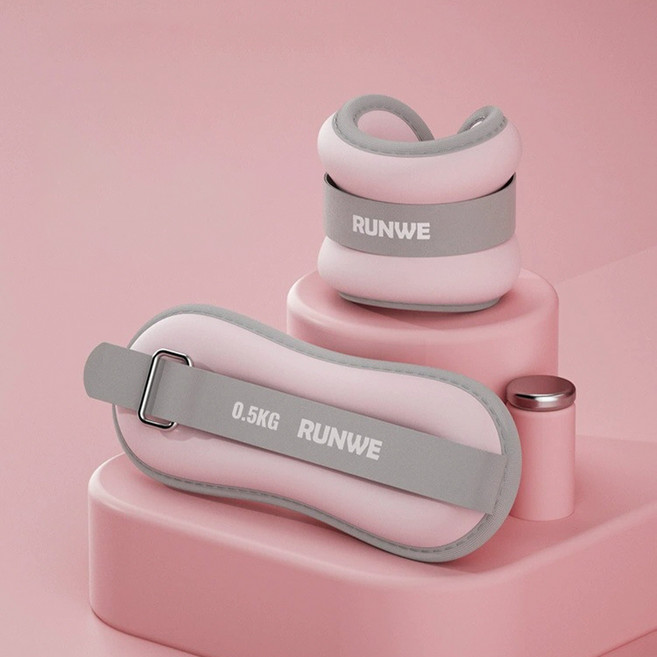 근력 중량 밴드 2p, 핑크, 0.5kg