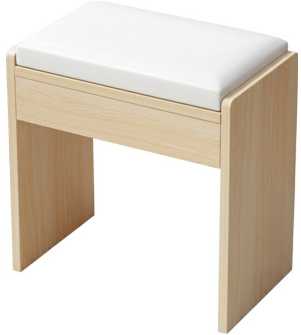 小梳妝凳 157-FH, 賽杉木, 1個