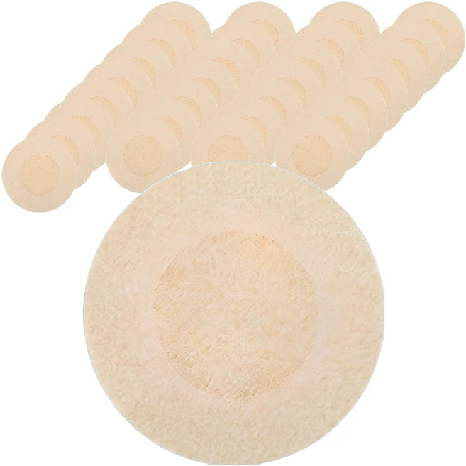 솜데이 원형 초슬림 니플패치 스킨컬러 60mm, 100개 - 쿠팡