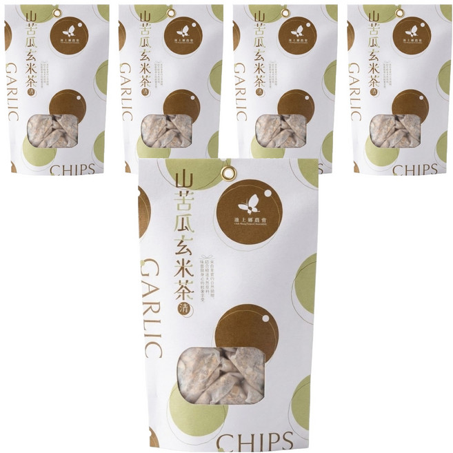 池上鄉農會 山苦瓜玄米立體茶包, 10g, 12入, 5袋