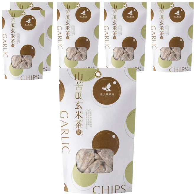 池上鄉農會 山苦瓜玄米立體茶包, 10g, 12入, 6袋