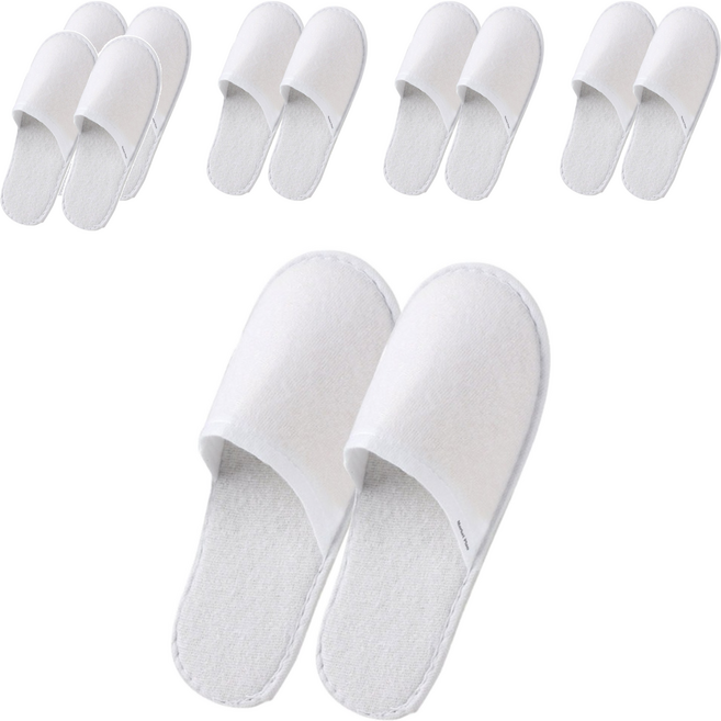 마켓플랜 호텔 기내용 일회용 실내화, 화이트, 180개