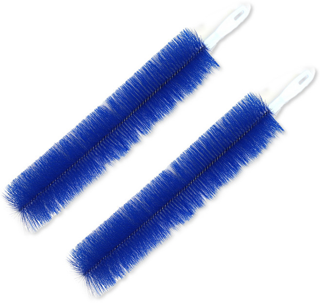 모던모어 휘어지는 청소 틈새브러쉬, 블루, 2개