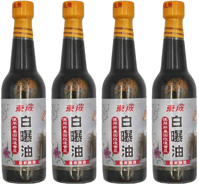 東成 非基因白曝油, 500ml, 4瓶