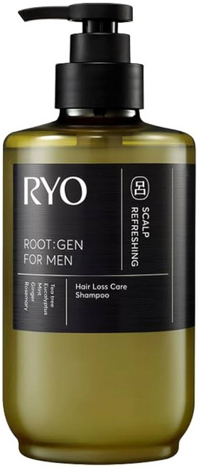 RYO 呂 ROOTGEN強韌蘊髮洗髮精 男性專用, 1瓶, 515ml