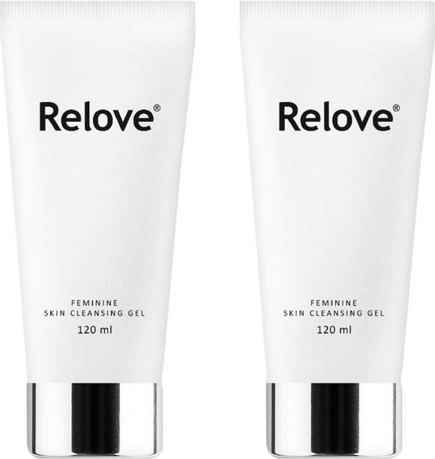 Relove 胺基酸私密潔淨凝露, 120ml, 2條