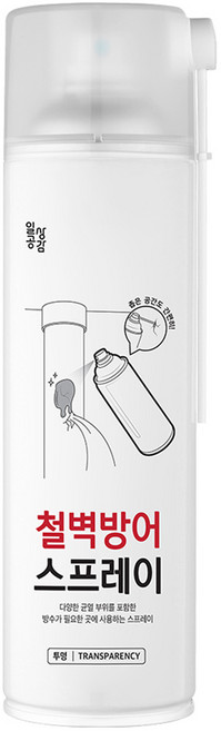 일상공감 철벽방어 스프레이 투명, 1개