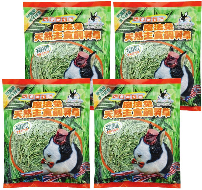 Pet Village 寵物魔法村 初割美國特級提摩西牧草, 400g, 4包