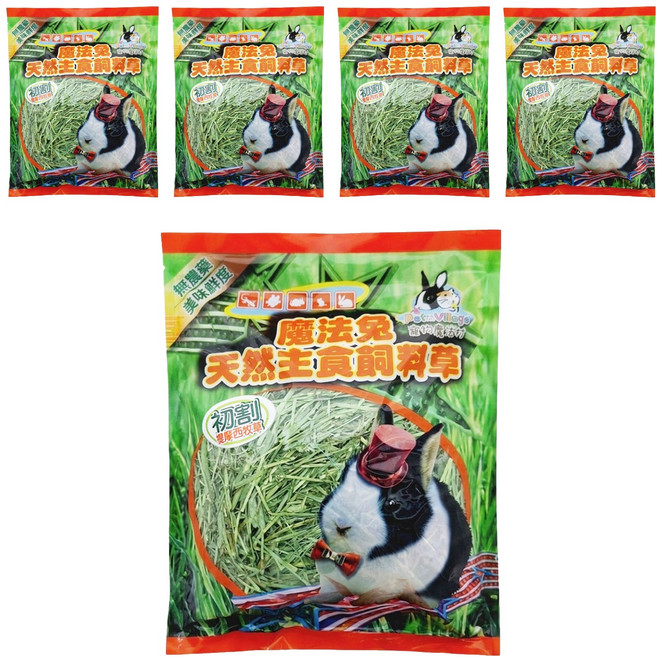 Pet Village 寵物魔法村 初割美國特級提摩西牧草, 400g, 5包