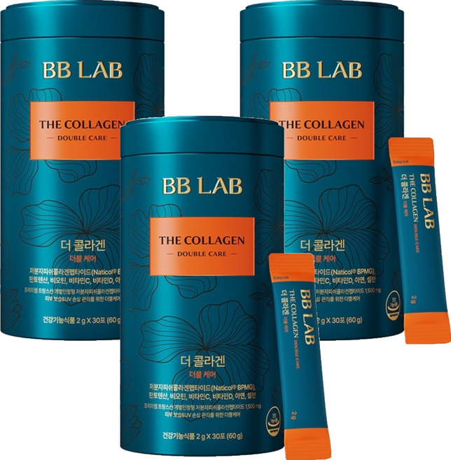 비비랩 더 콜라겐 더블케어, 30정, 3개