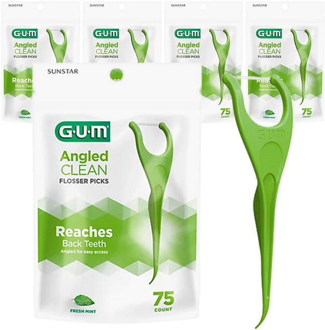 선스타 검 앵글드 클린 프로서, 75개입, 5개