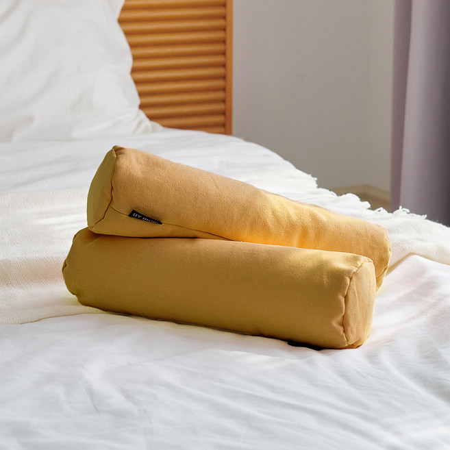 리브맘 안녕거북이 경추베개, 머스타드, 2개