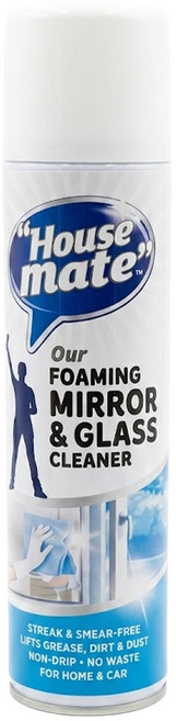 HOUSE MATE 英國清潔好夥伴 鏡面玻璃泡沫清潔劑, 400ml, 460g, 1個
