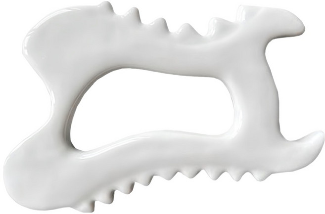 A&R 韓版陶瓷刮痧板禮盒款 A款, 1盒, 小精靈 白色