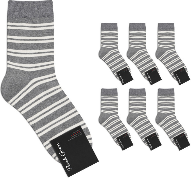 박군 남성용 대니얼 양말 7족 세트