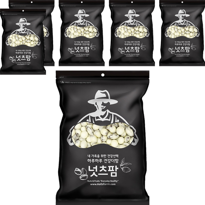 넛츠팜 건포도요거트초코, 150g, 6개