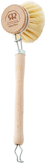 REDECKER 鍋具專用刷 纖維刷 小 4cm, 木色, 1支