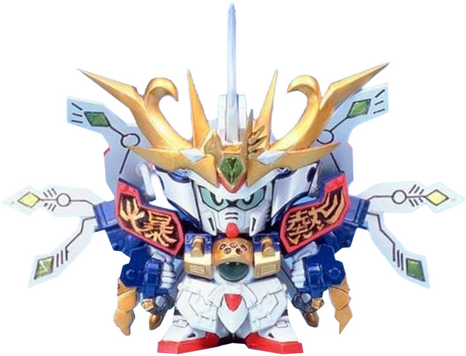 BANDAI SD鋼彈 BB戰士 115 傳說的大將軍篇 頑馱無白龍大帝 組裝模型, 1個