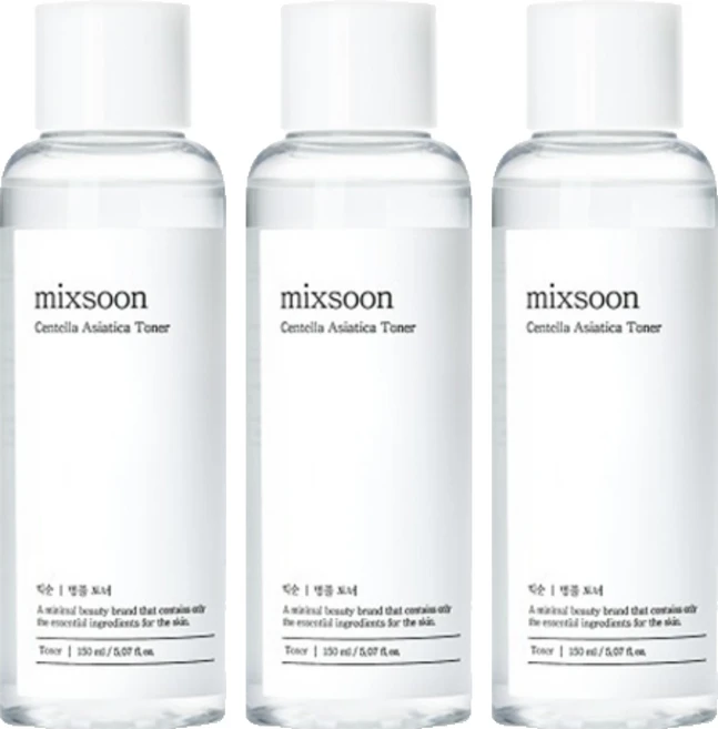 [비건뷰티] 믹순 병풀 토너, 3개, 150ml - 쿠팡