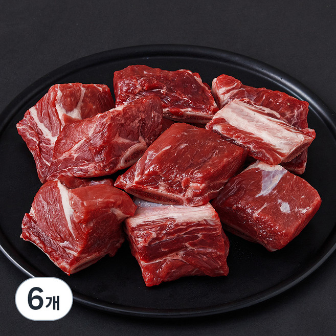 호주산 찜갈비 (냉장), 1kg, 6개