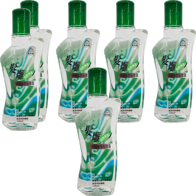 美吾髮 捲髮造型髮雕露, 240ml, 6件