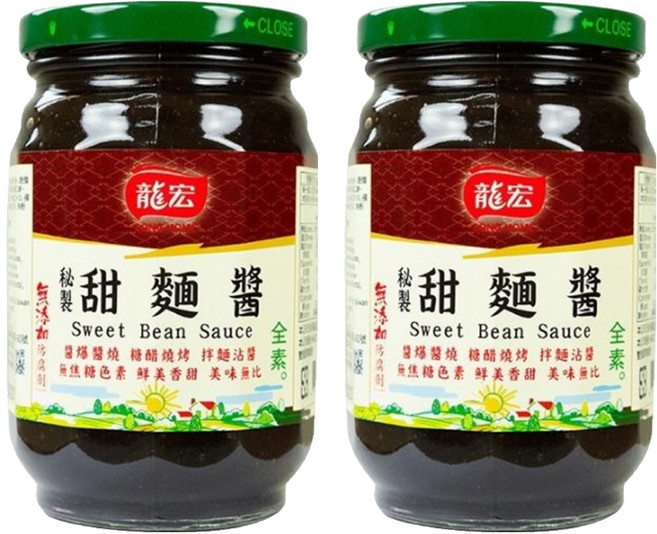 龍宏 秘製甜麵醬, 450g, 2罐