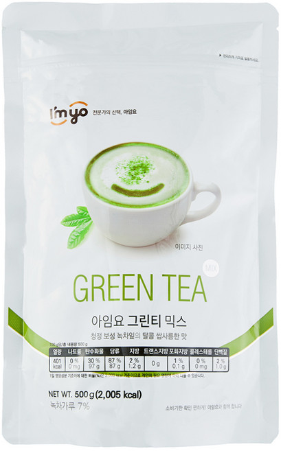 아임요 그린티 믹스 파우더, 500g, 1개입, 1개