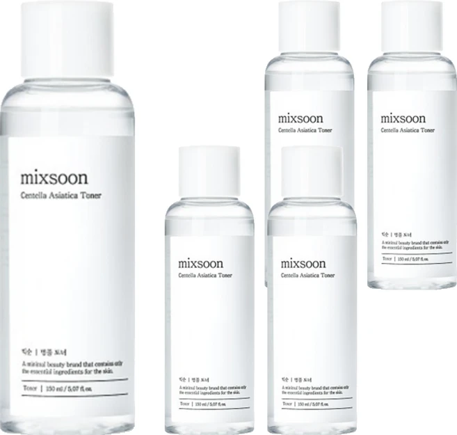 [비건뷰티] 믹순 병풀 토너, 5개, 150ml - 쿠팡
