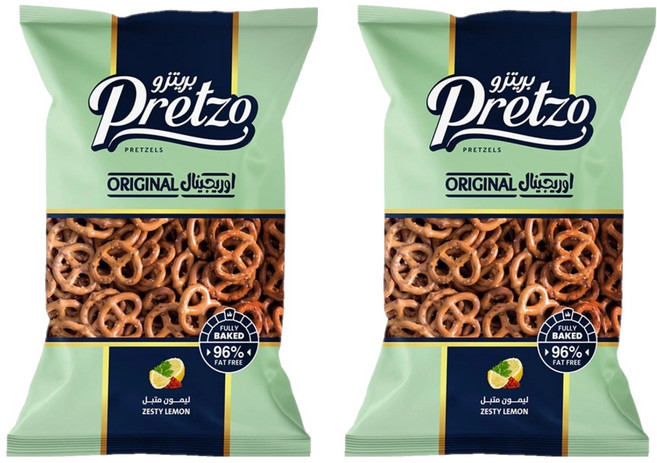 不囉嗦 蝴蝶餅 檸檬椒鹽風味, 125g, 2包