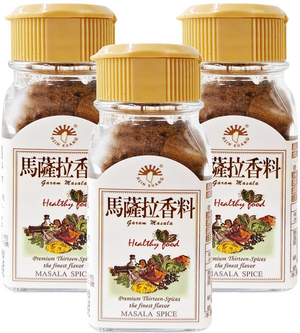 新光洋菜 馬薩拉香料, 25g, 3瓶