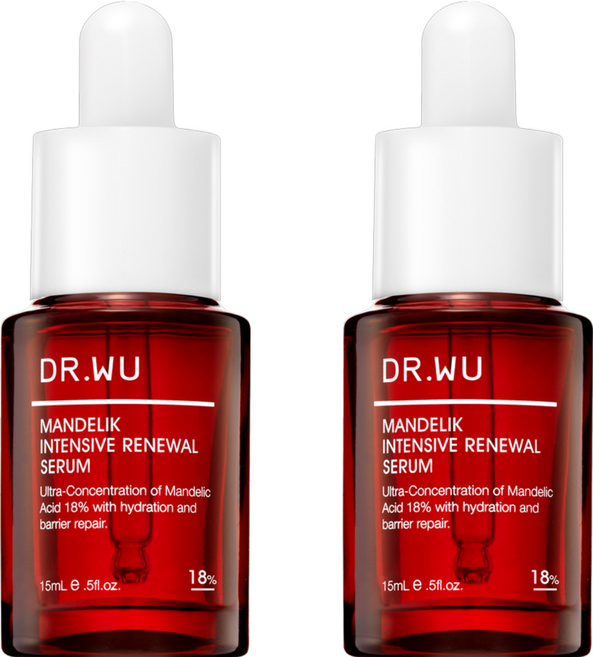 DR.WU 達爾膚 杏仁酸亮白煥膚精華18%, 15ml, 2瓶