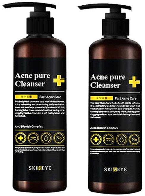 스킨아이 아크네 퓨어 클렌저, 300g, 2개