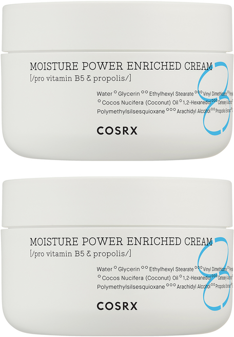 코스알엑스 하이드리움 모이스처 파워 인리치드 크림, 50ml, 2개