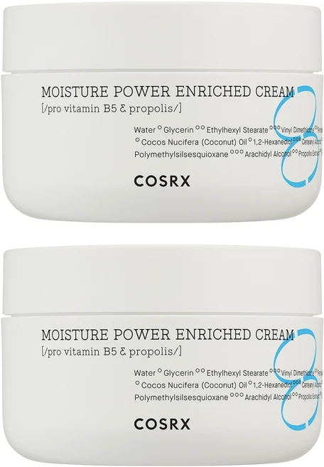 코스알엑스 하이드리움 모이스처 파워 인리치드 크림, 50ml, 2개 - 쿠팡
