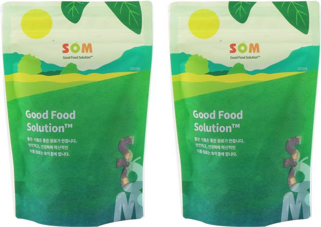 딜라잇가든 올 아메리칸 블랜드 건과일믹스, 200g, 2개