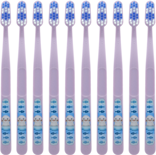 조르단 버디 2단계 어린이 칫솔, 랜덤발송, 1개입, 10개