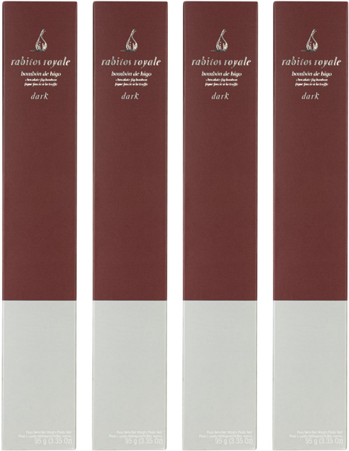 Rabitos Royale 西班牙頂級無花果松露巧克力 6個, 95g, 4盒