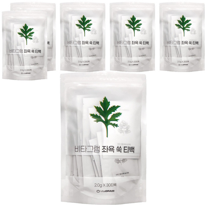 비타그램 좌욕용 쑥 티백 2g, 180개